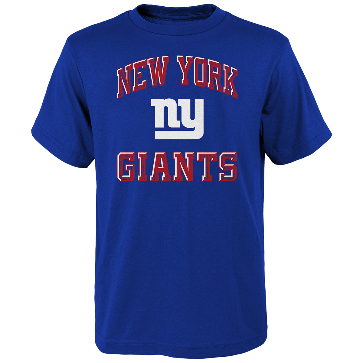 New York Giants  Boys' Short-Sleeve Power Tee - Blue, L