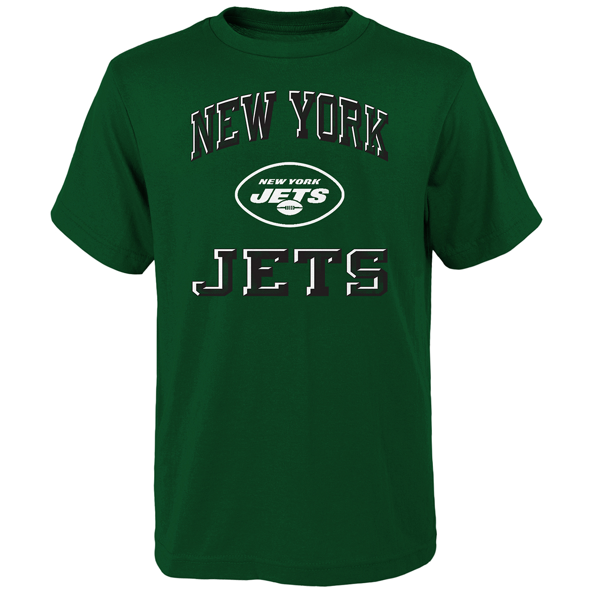 New York Jets Boys' Short-Sleeve Power Tee - Green, S