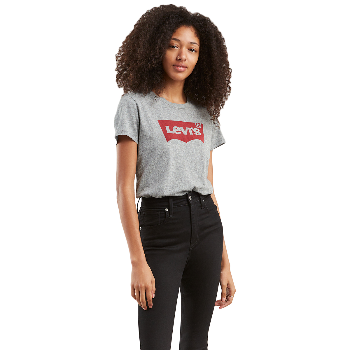 Levi's Women's Batwing Short-Sleeve Graphic Tee - Black, S