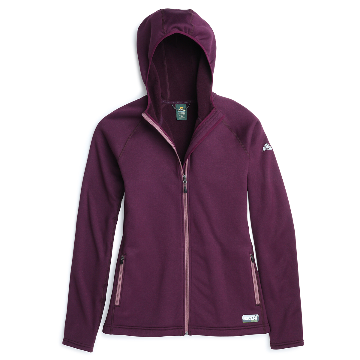 Ems Women's Equinox Ascent Stretch Full-Zip Hoodie - Purple, XS