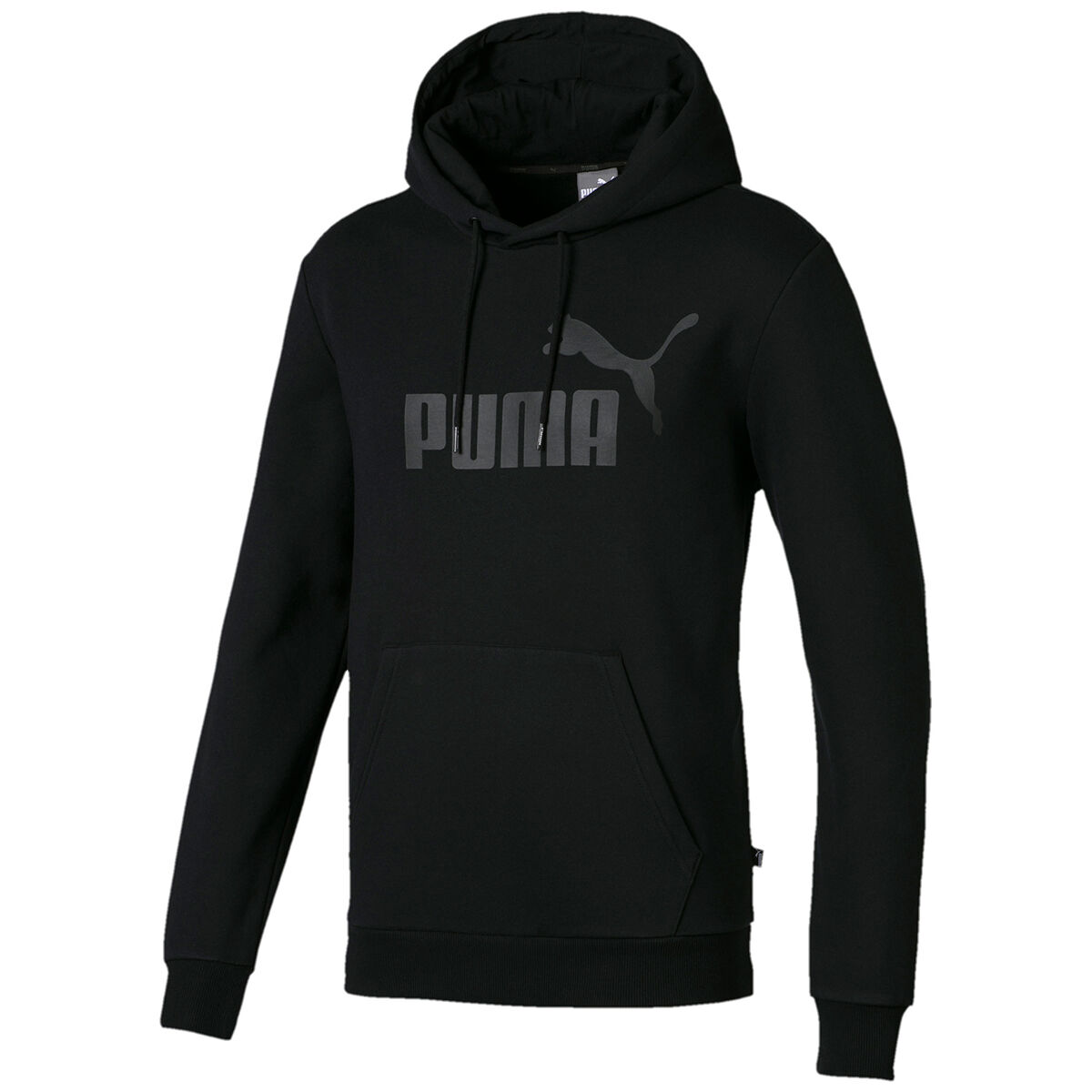 Puma Men's Essential Fleece Hoodie - Black, S