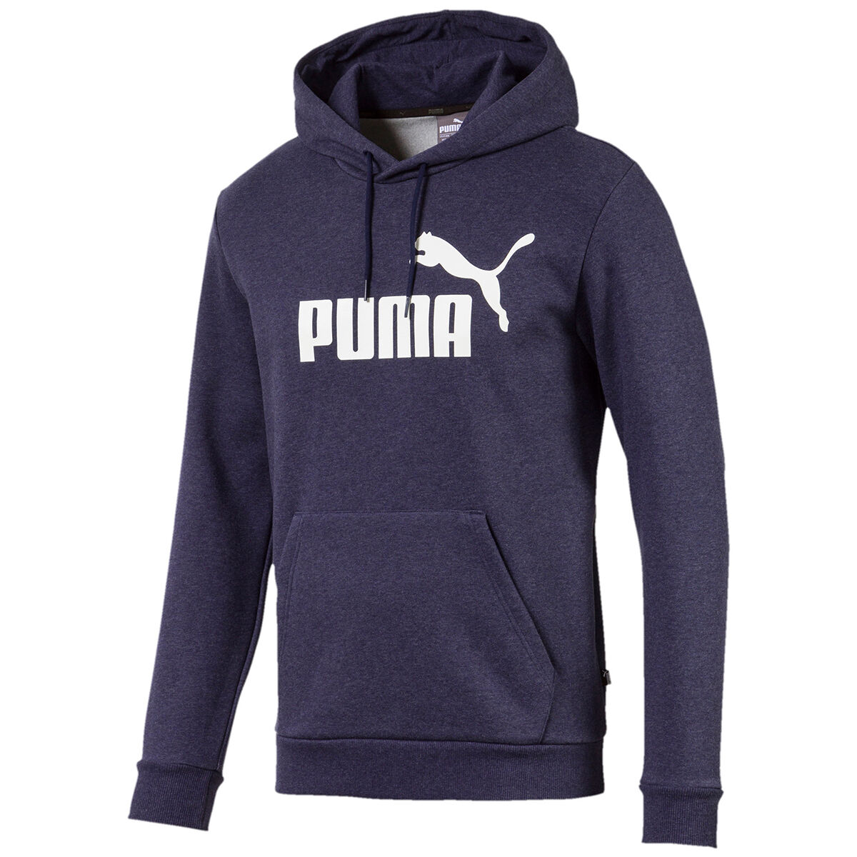 Puma Men's Essential Fleece Hoodie - Black, L