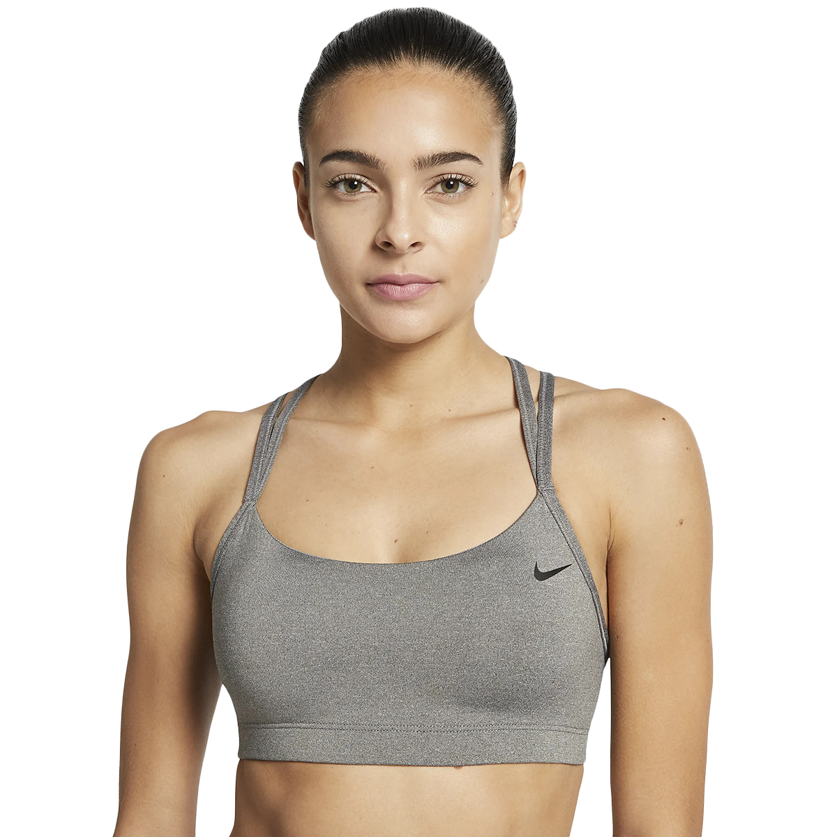 Nike Women's Strappy Sports Bra - Black, L