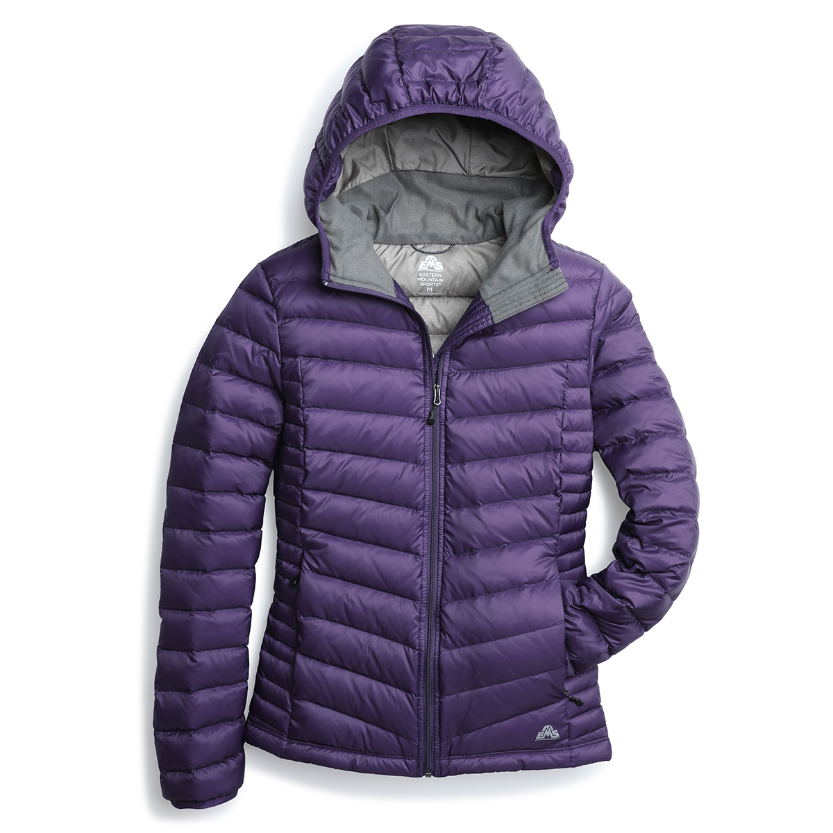 Ems Women's Featherpack Hooded Jacket - Purple, XS