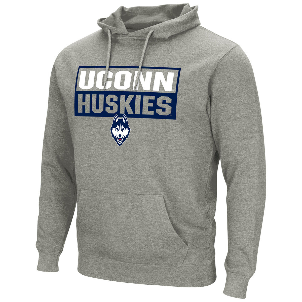 Uconn Men's Wordmark Hoodie - Black, S