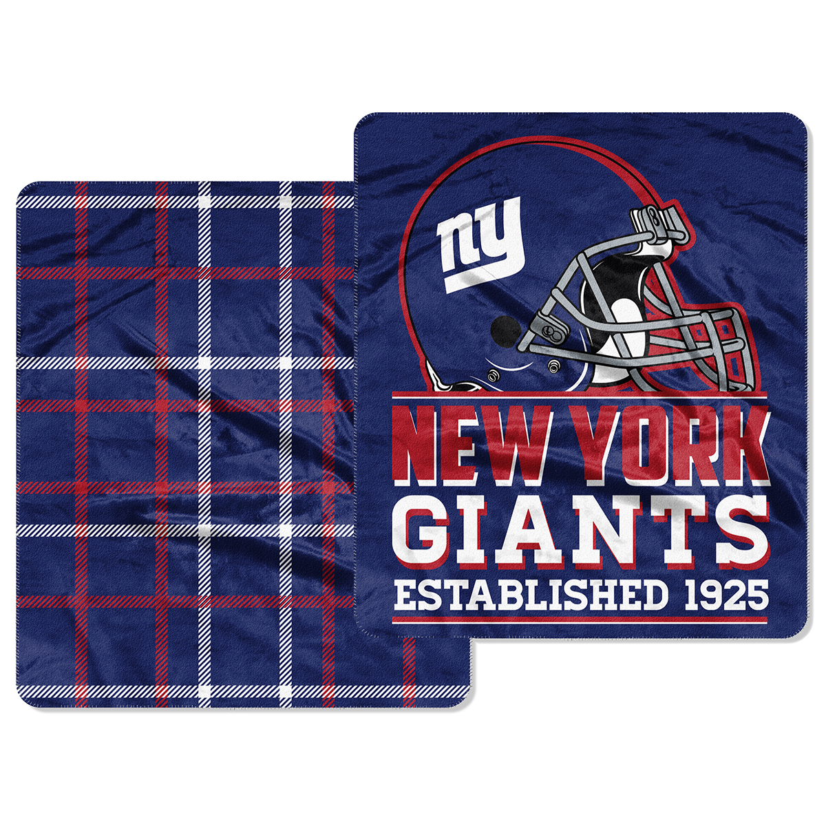 New York Giants Double-Sided Cloud Throw (60 X 70 In.)