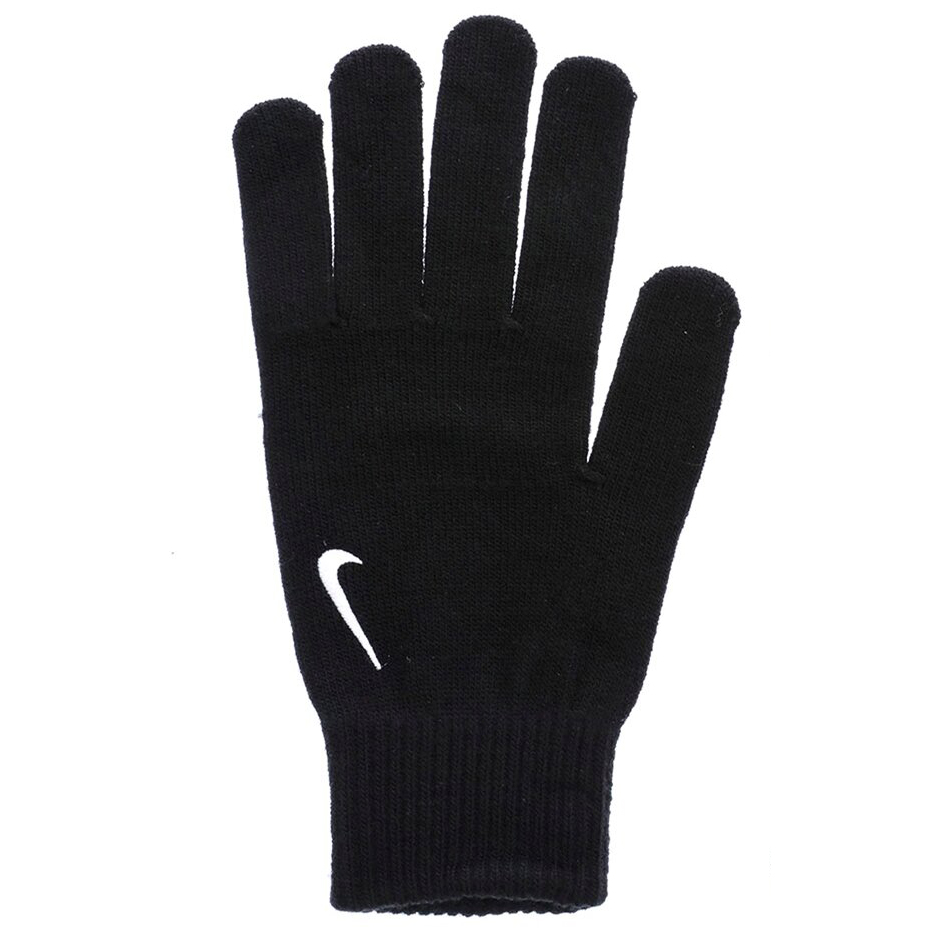Nike Men's Insulated Swoosh Knit Gloves - Black, S/M