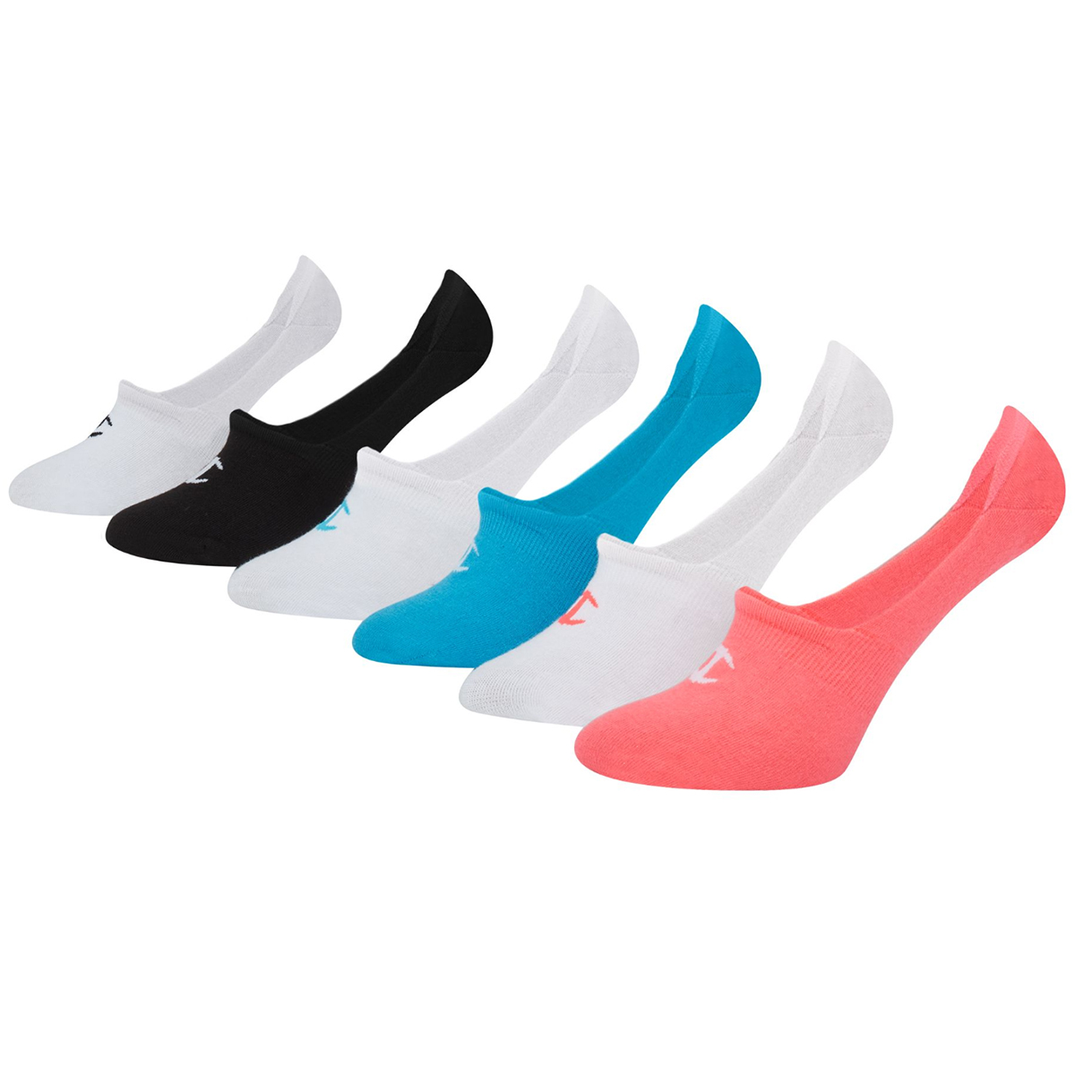 Champion Women's Performance Invisible Liner Socks, 6-Pack - Various Patterns, 9-11