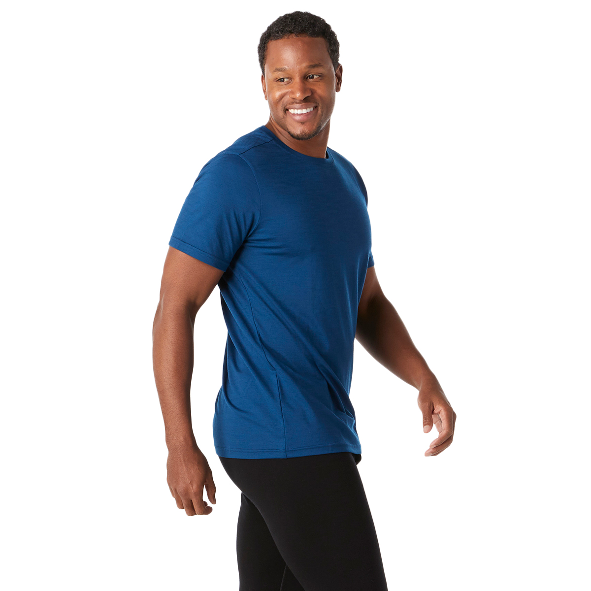 Smartwool Men's Short- Sleeve Merino 150 Sport Tee - Blue, S