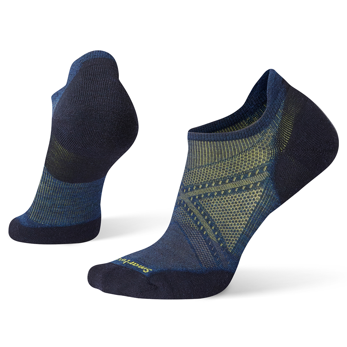 Smartwool Men's Phd Run Elite Micro Socks - Blue, L