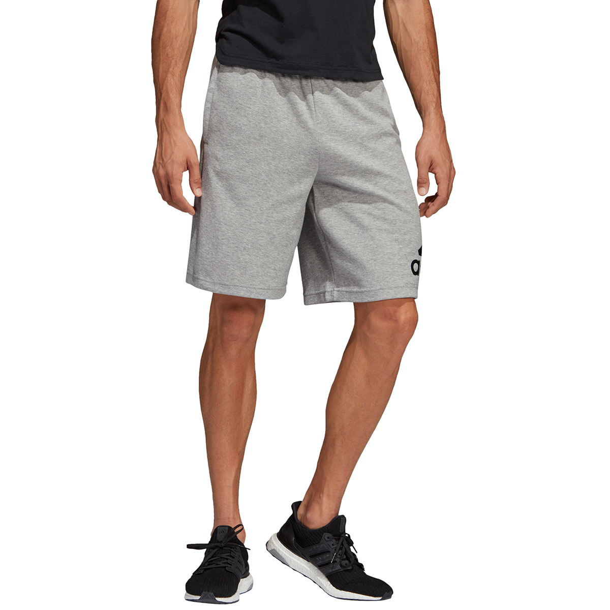 navy blue jersey shorts
