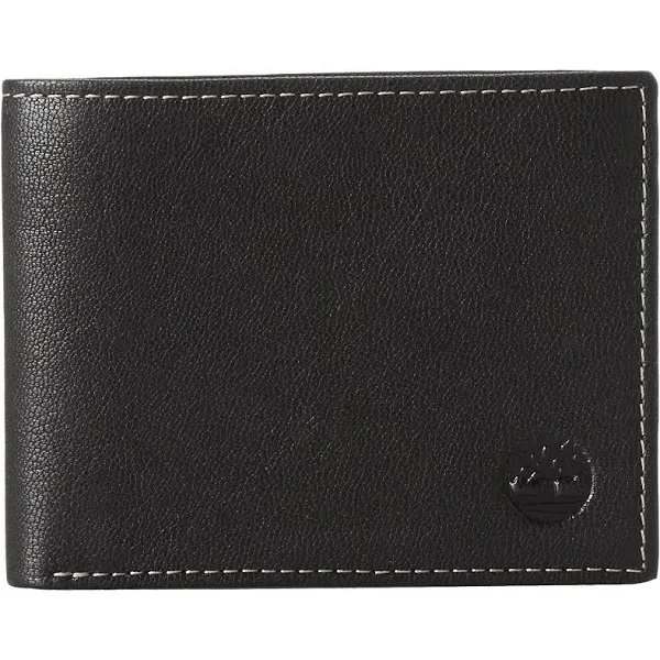 Timberland Cloudy Passcase Wallet, Black