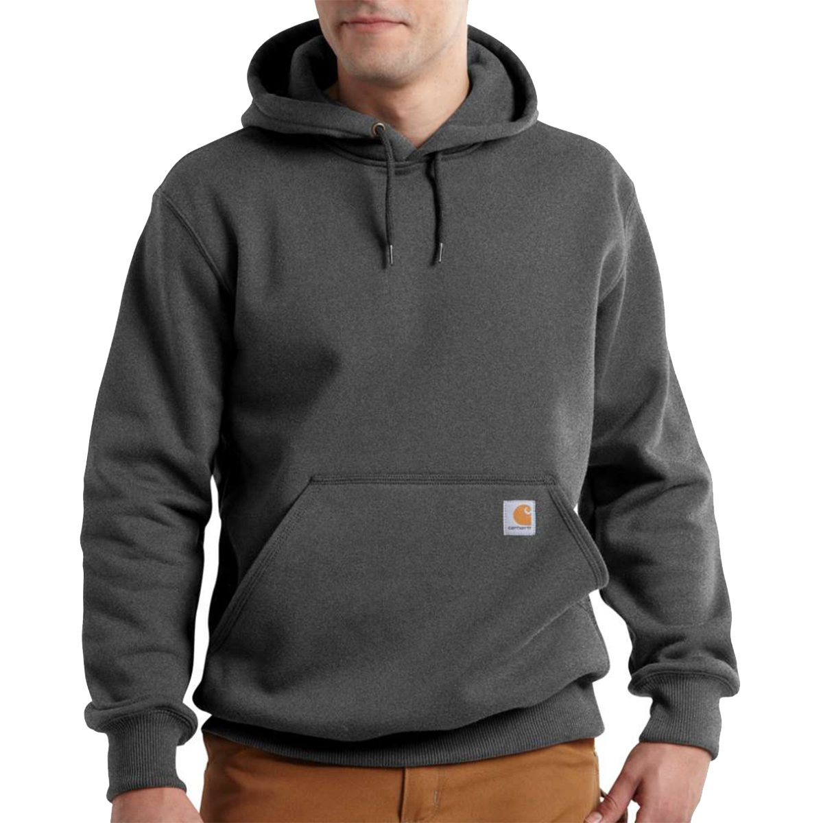 Carhartt Men's Paxton Hooded Sweatshirt - Black, LT