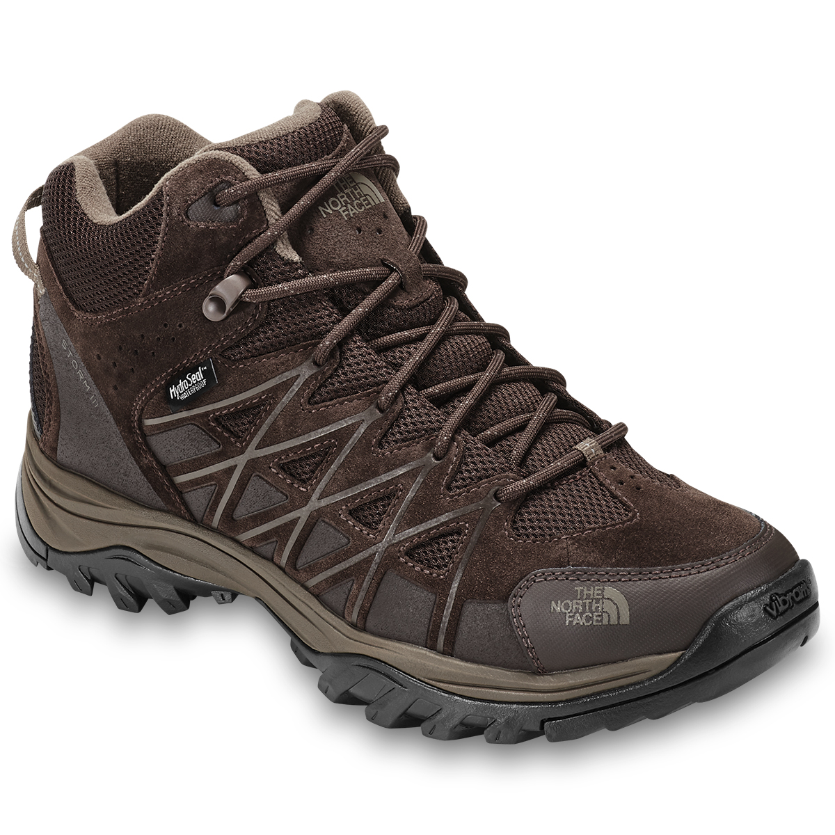 The North Face Men's Storm 3 Waterproof Hiking Boots - Brown, 10.5