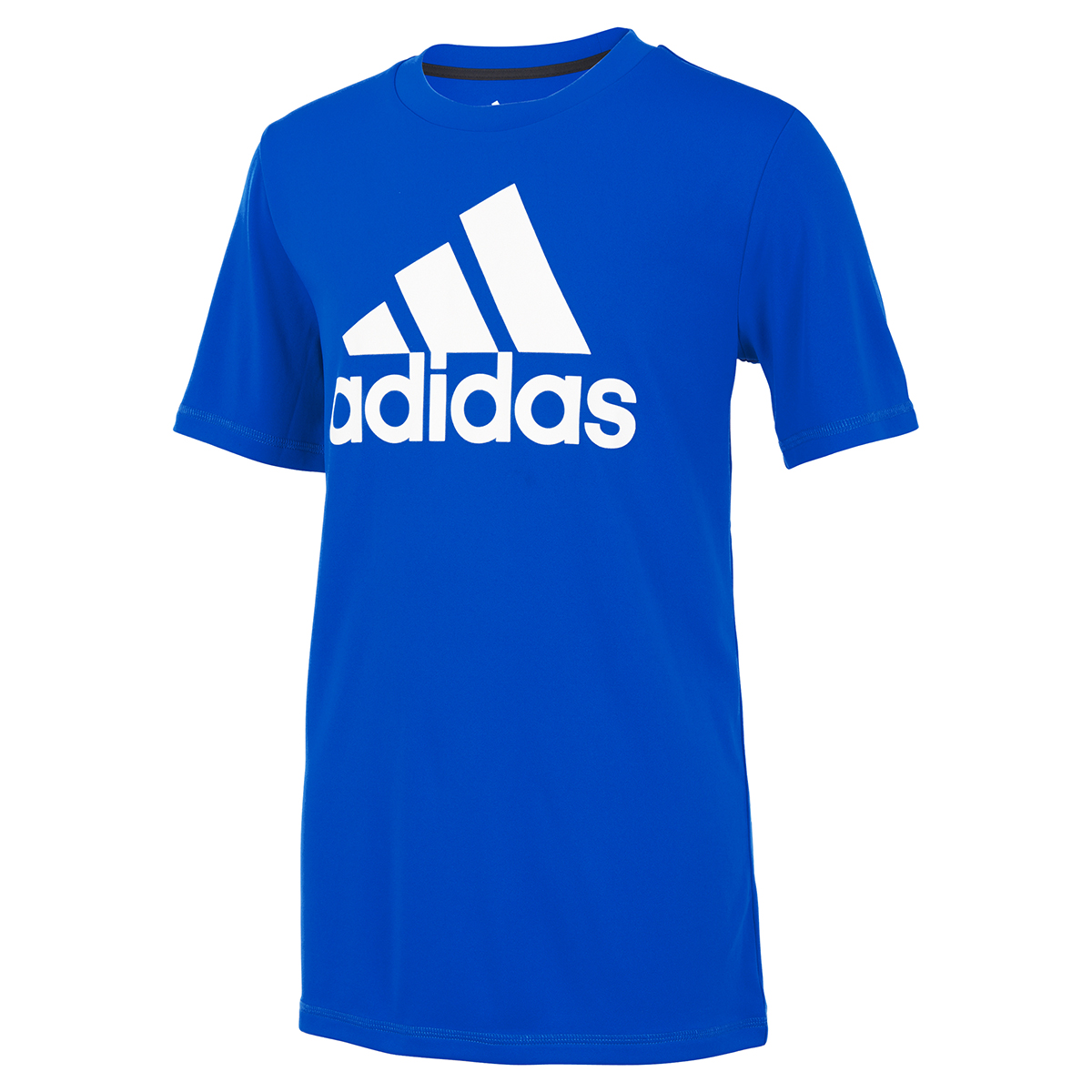 Adidas Boys' Climalite Performance Logo Tee, Blue