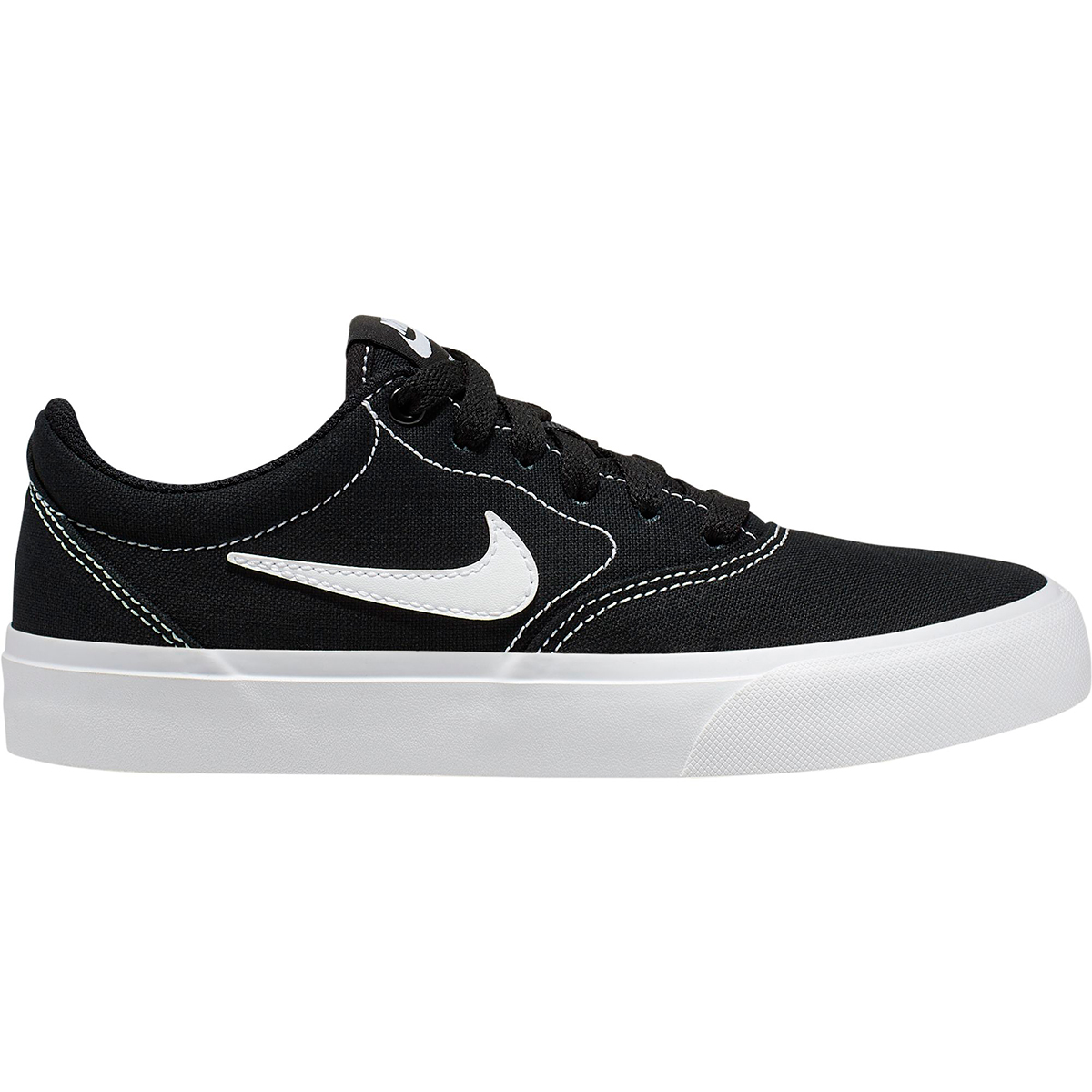 Nike Boys' Sb Charge Skate Shoe - Black, 3.5