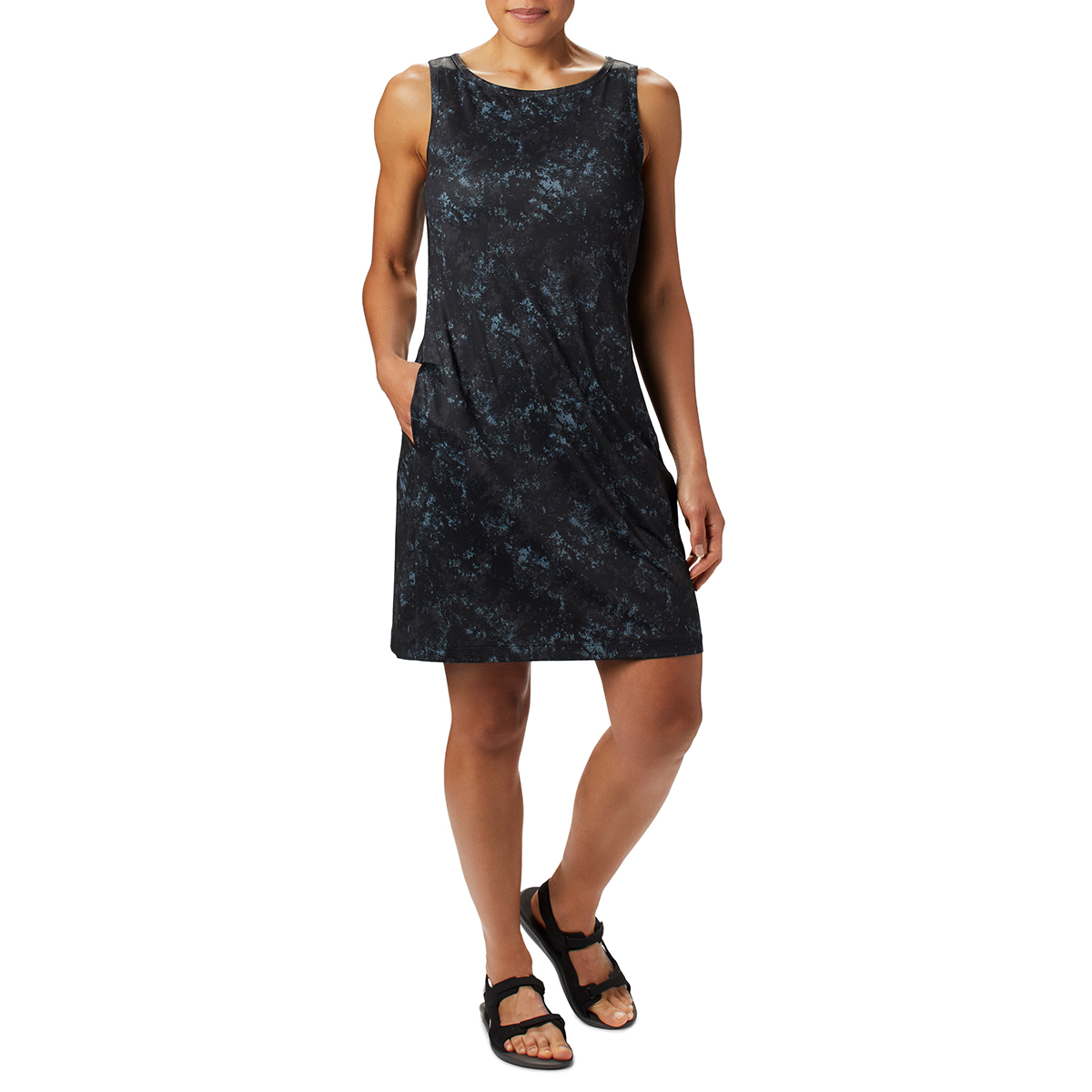 Columbia Women's Chill River Printed Dress - Black, XL