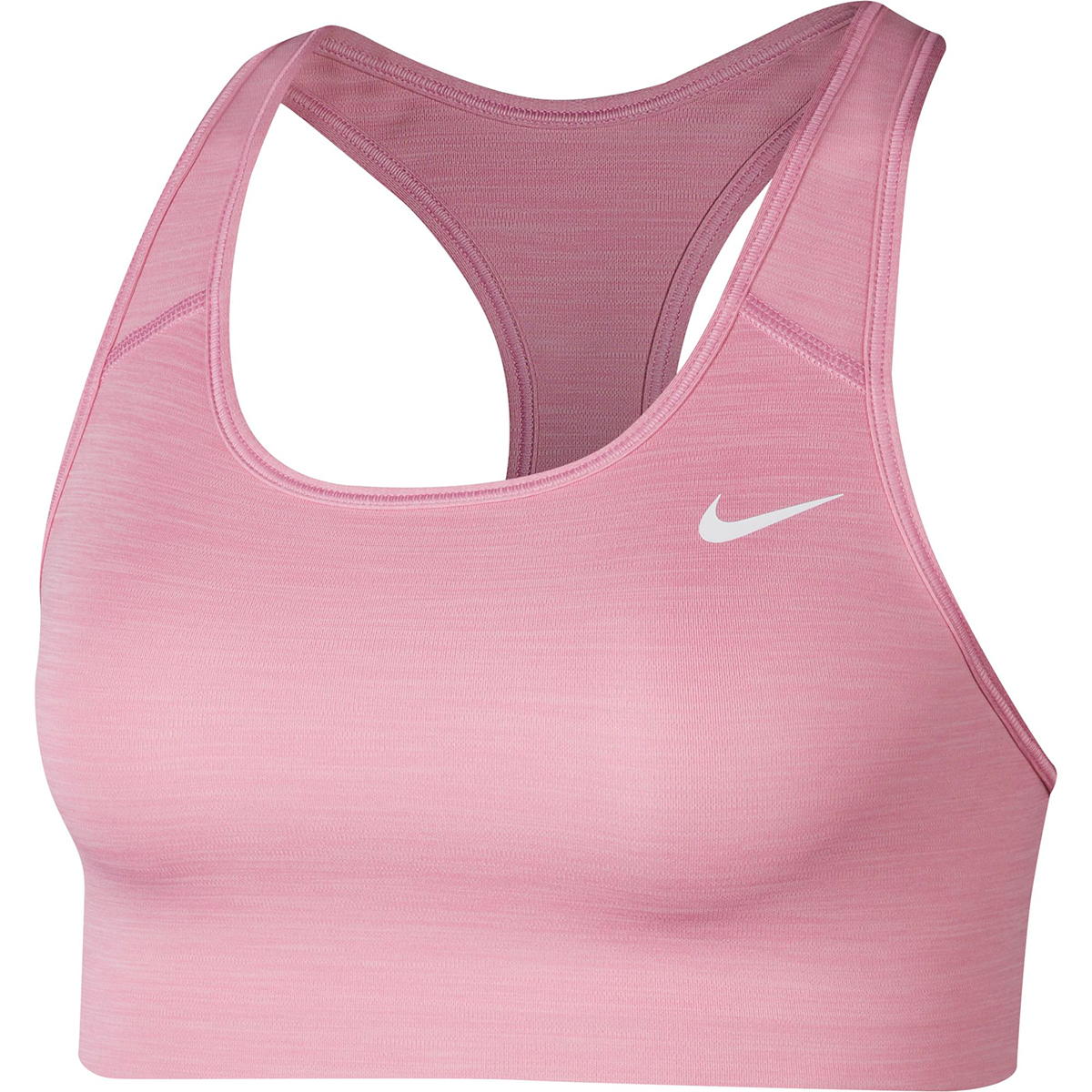 Nike Women's Medium-Support Nike Swoosh Sports Bra - Red, S