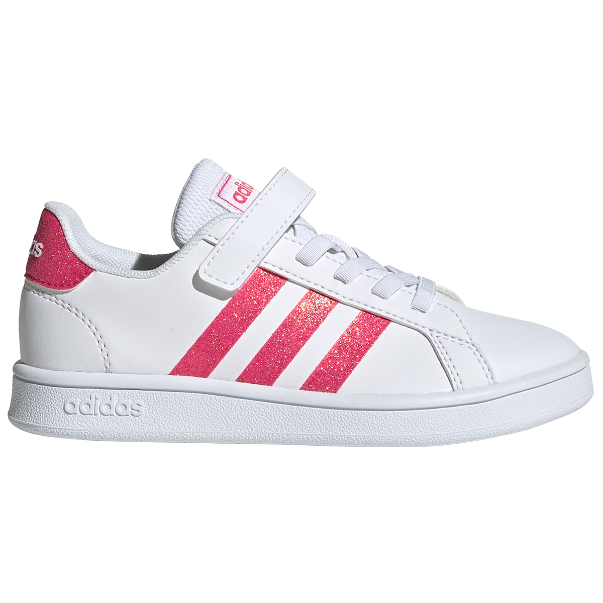 Adidas Girls' Grand Court Leather Sneaker