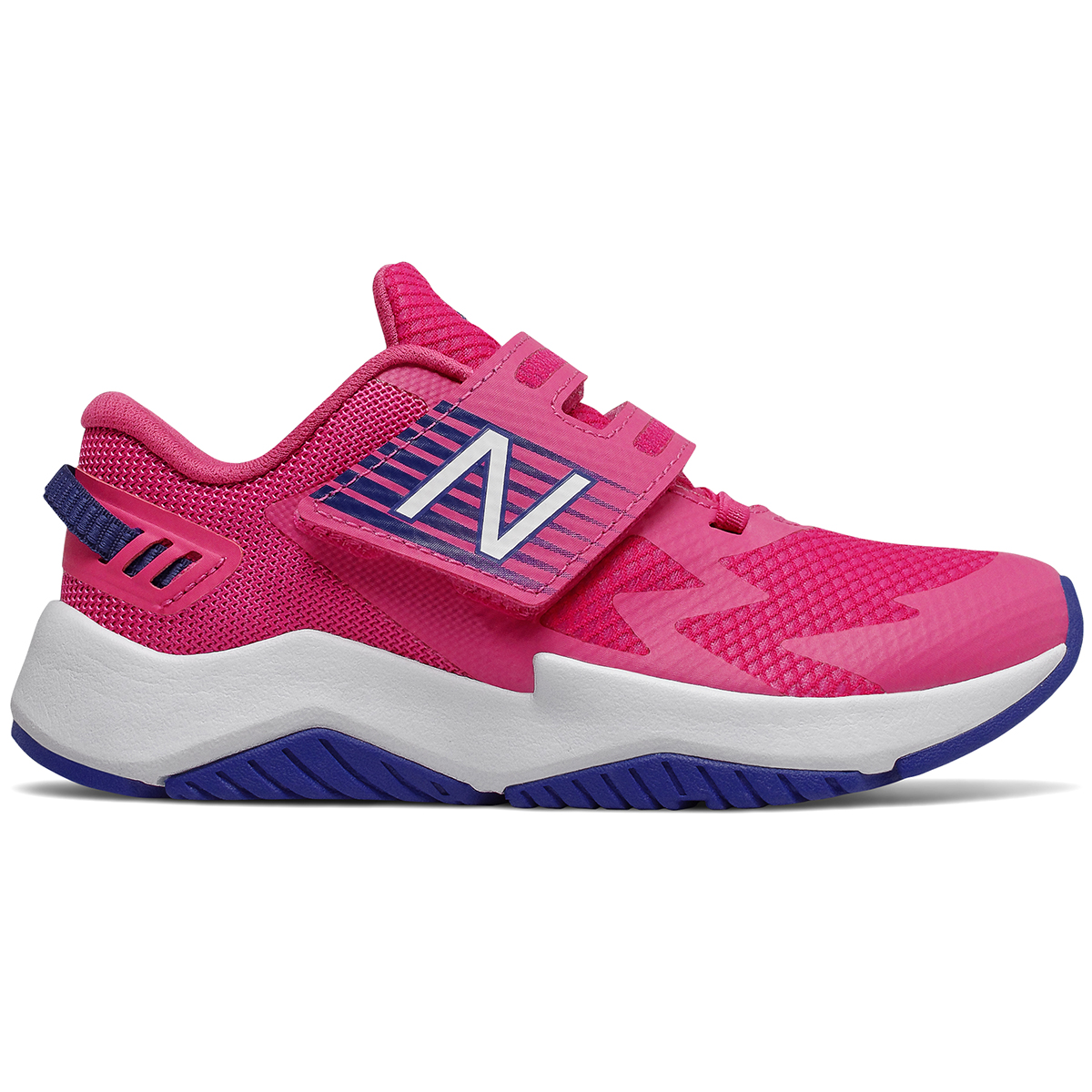 New Balance Little Girls' Rave Running Sneakers - Red, 1