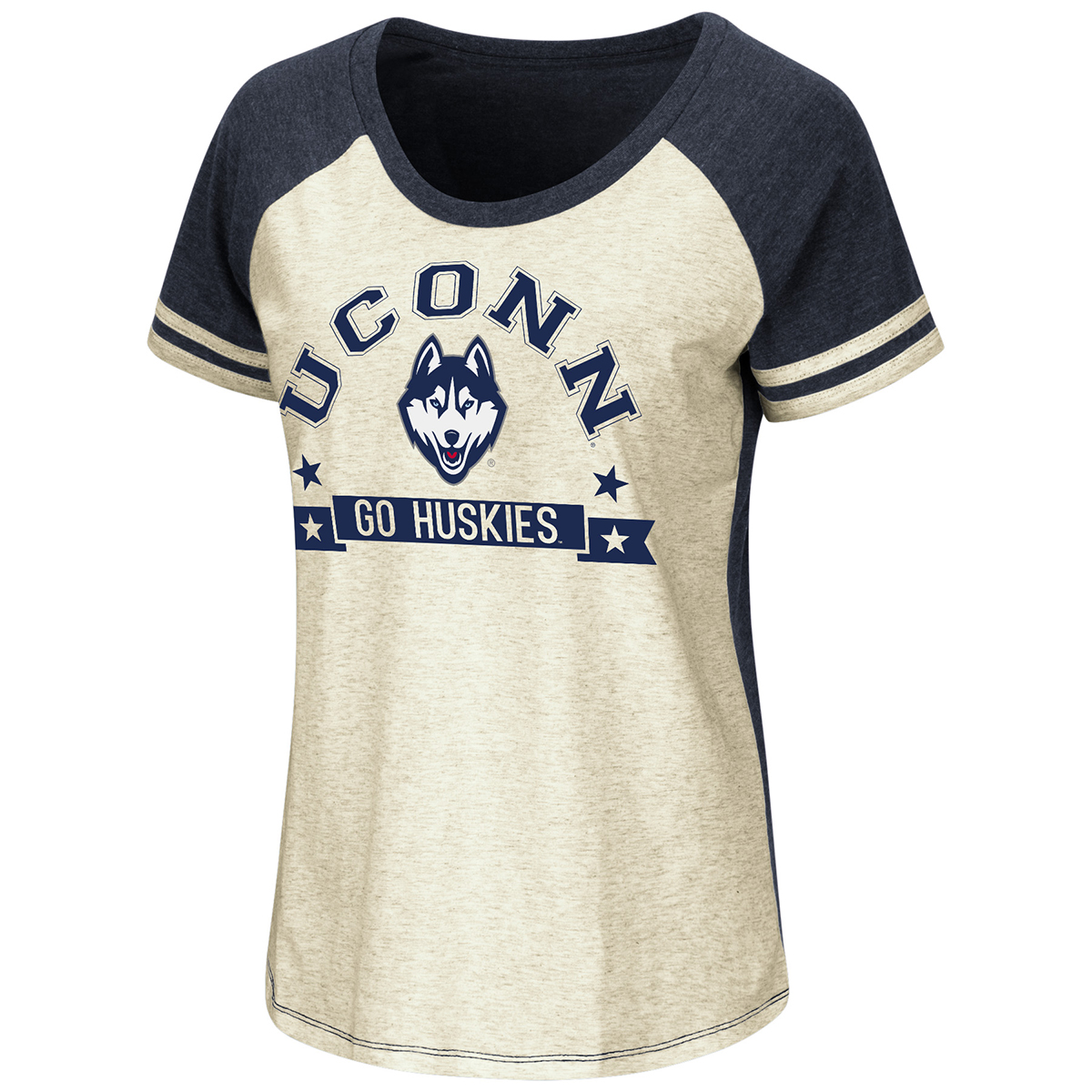 Uconn Women's Gayle Short-Sleeve Tee - Blue, L