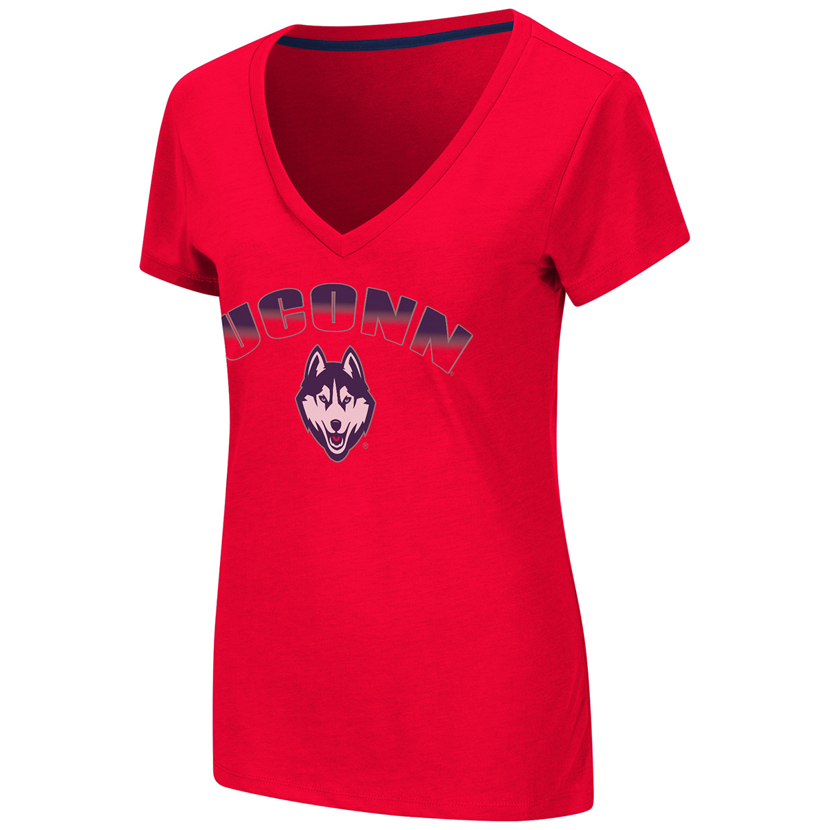 Uconn Women's Meditation Short-Sleeve V-Neck Tee