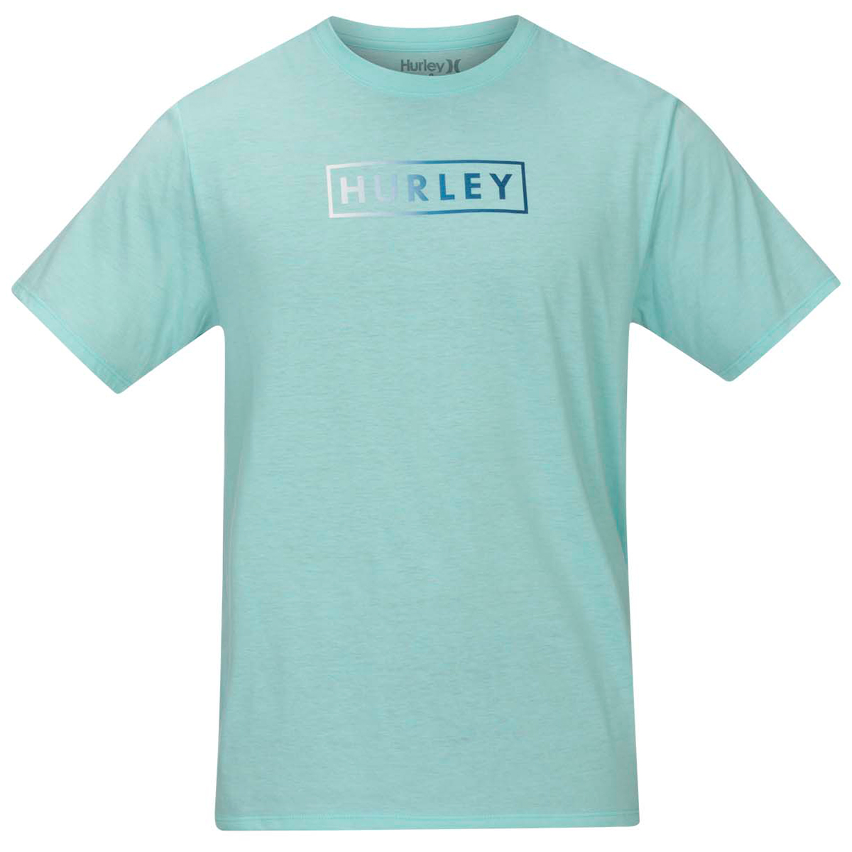 Hurley Men's Short-Sleeve Siro Boxed Gradient Tee - Green, M