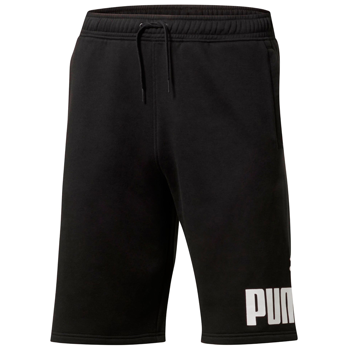 Puma Men's Big Logo Fleece Shorts - Black, S