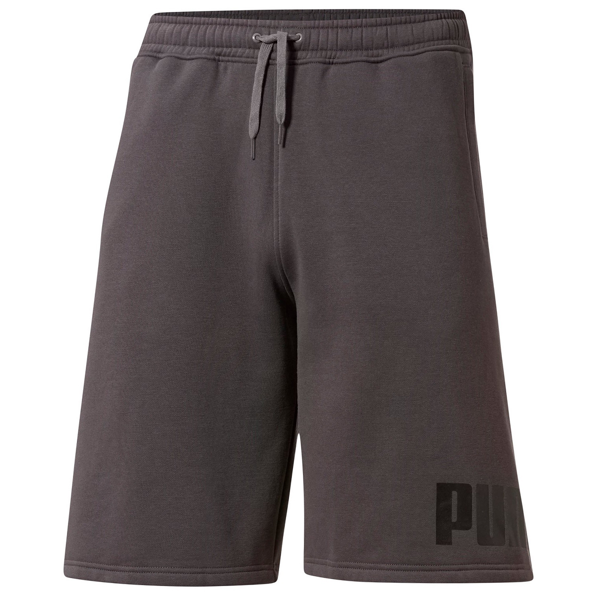 Puma Men's Big Logo Fleece Shorts - Black, S