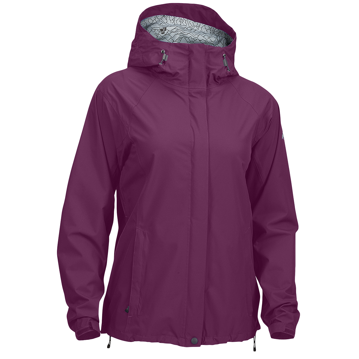Ems Women's Thunderhead Peak Rain Jacket - Purple, XS