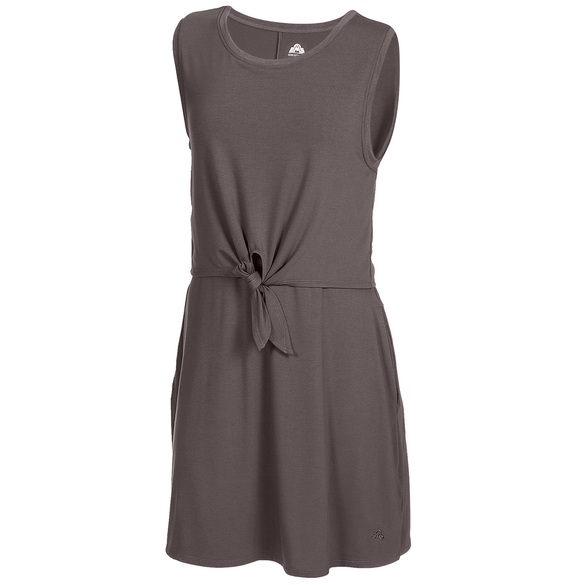 Ems Women's Highland Flounce Dress - Brown, XS