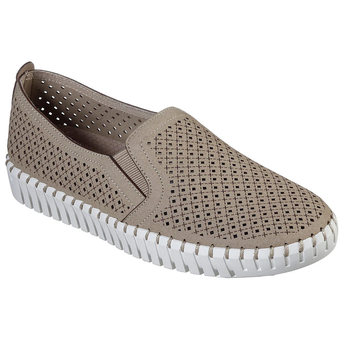 Skechers Women's Sepulveda Blvd. - A La Mode Slip-On Shoe Beige 10 | eBay