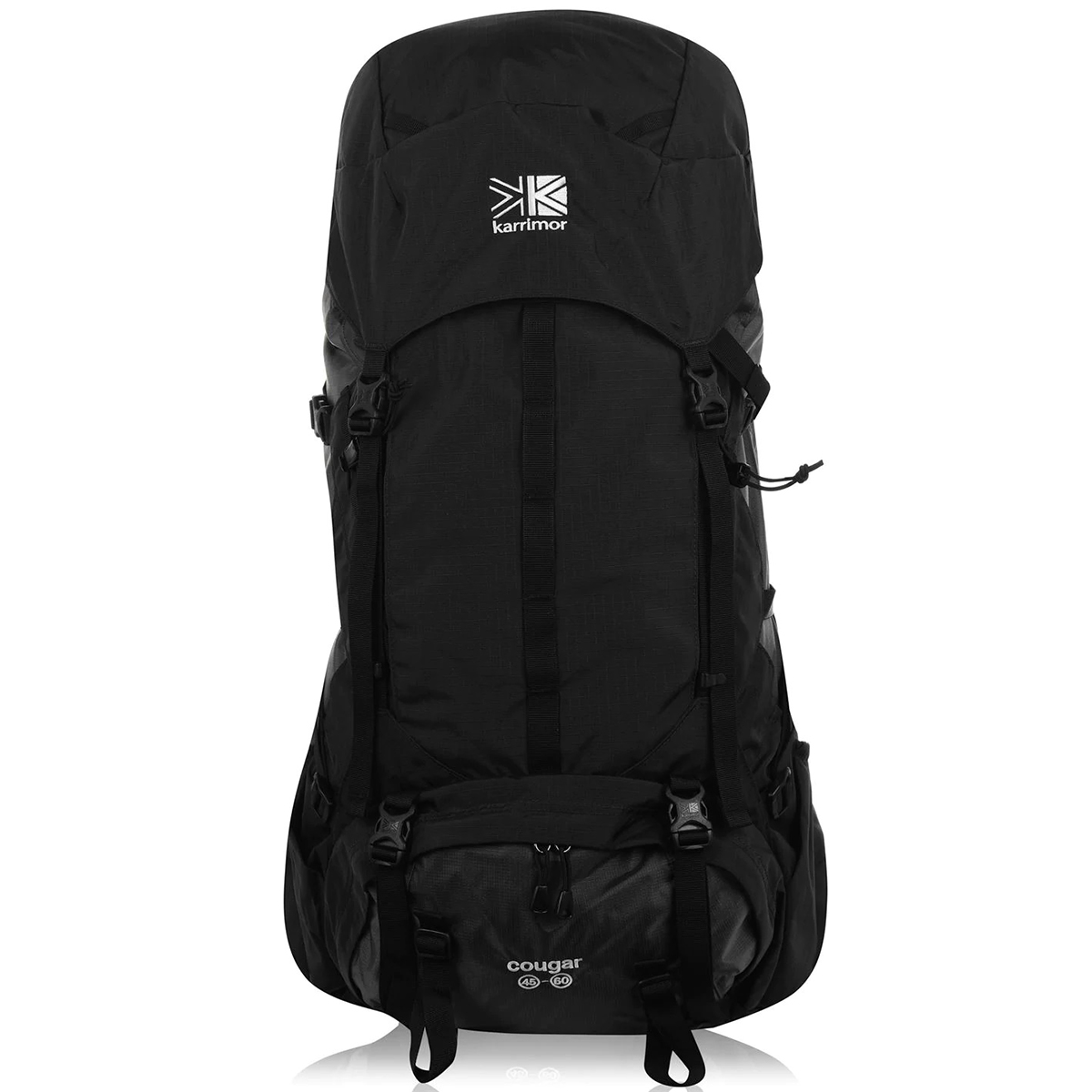 Karrimor K1 Cougar 45-60 Rucksack - Black, ONESIZE