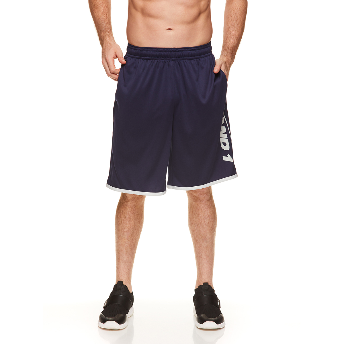 And1 Men's New Generation Classic Short - Blue, S