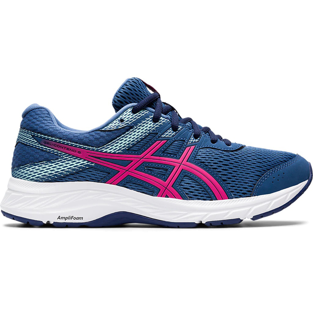 Asics Women's Gel-Contend 6 Running Shoe - Blue, 7.5