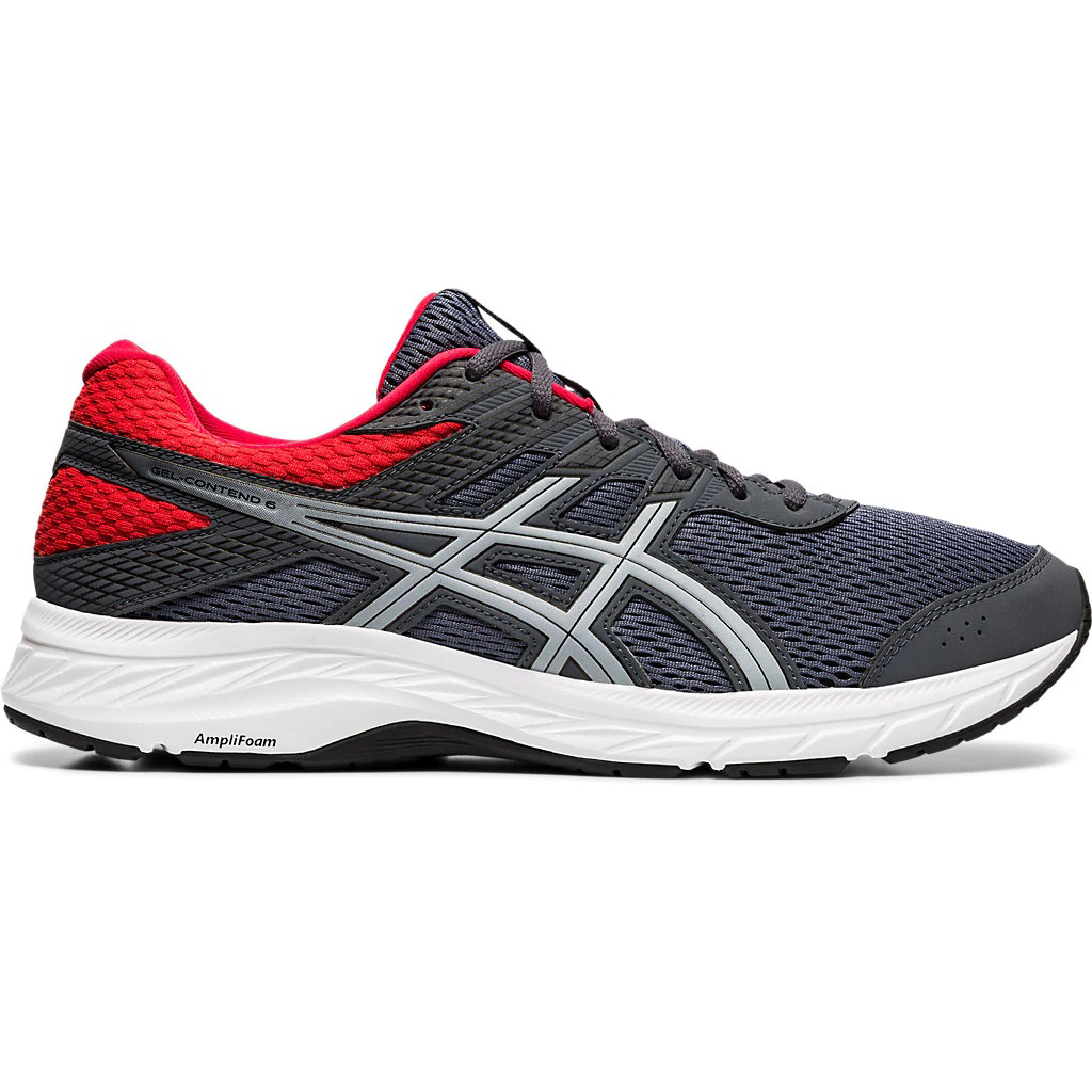 Asics Men's Gel Contend 6 Running Shoes - Black, 10