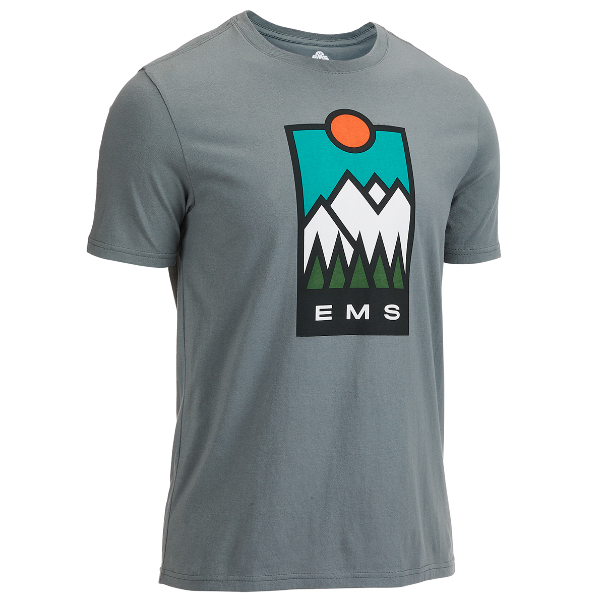 Ems Men's Short-Sleeve Graphic Tee - Green, M