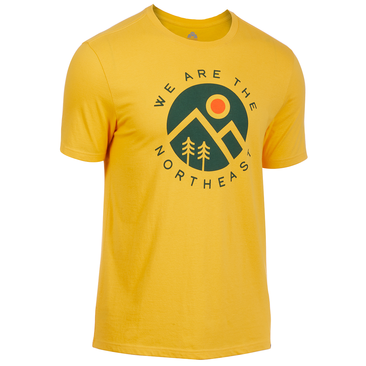 Ems Men's Short-Sleeve Graphic Tee - Yellow, S