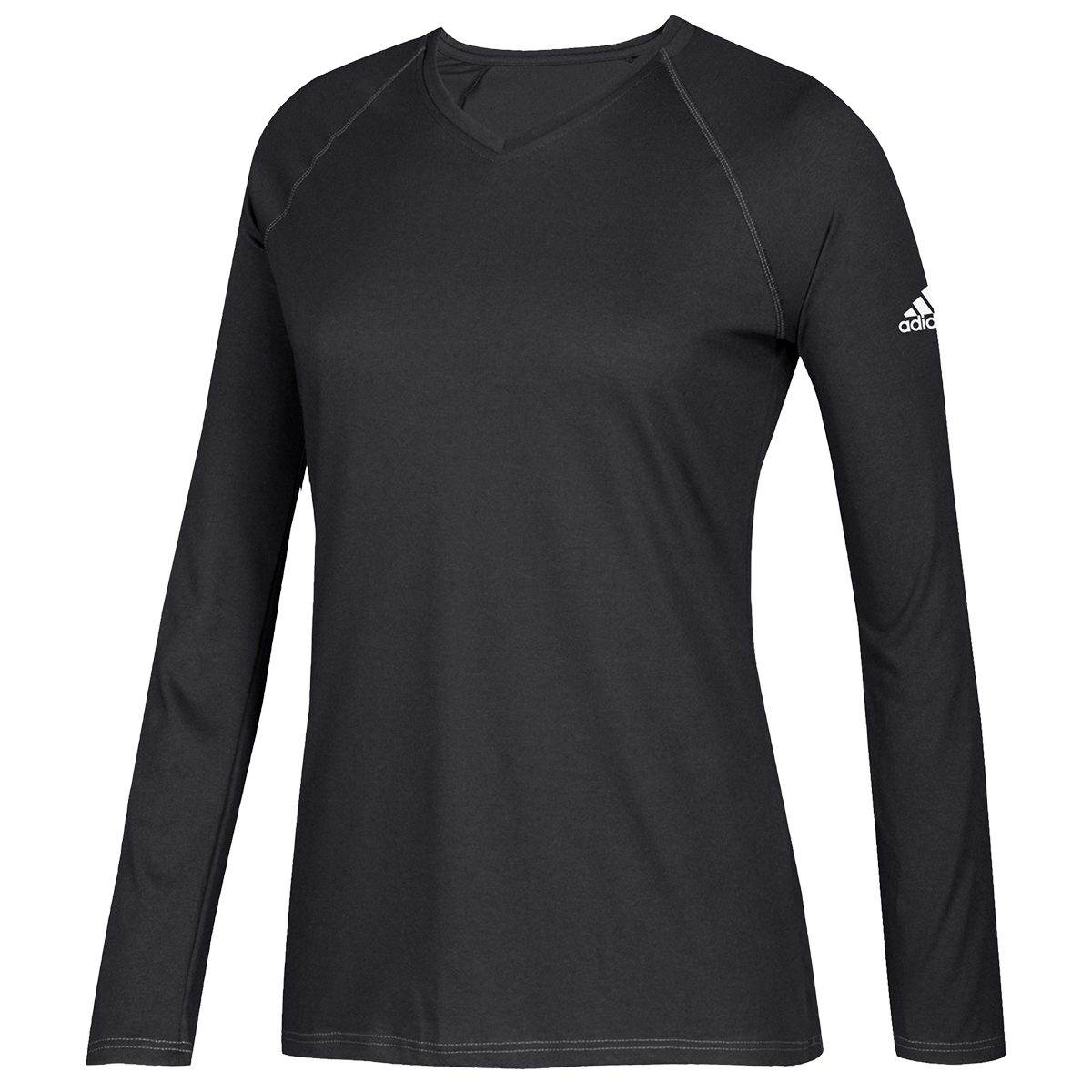 Adidas Women's Long-Sleeve Climate Tee - Black, MT