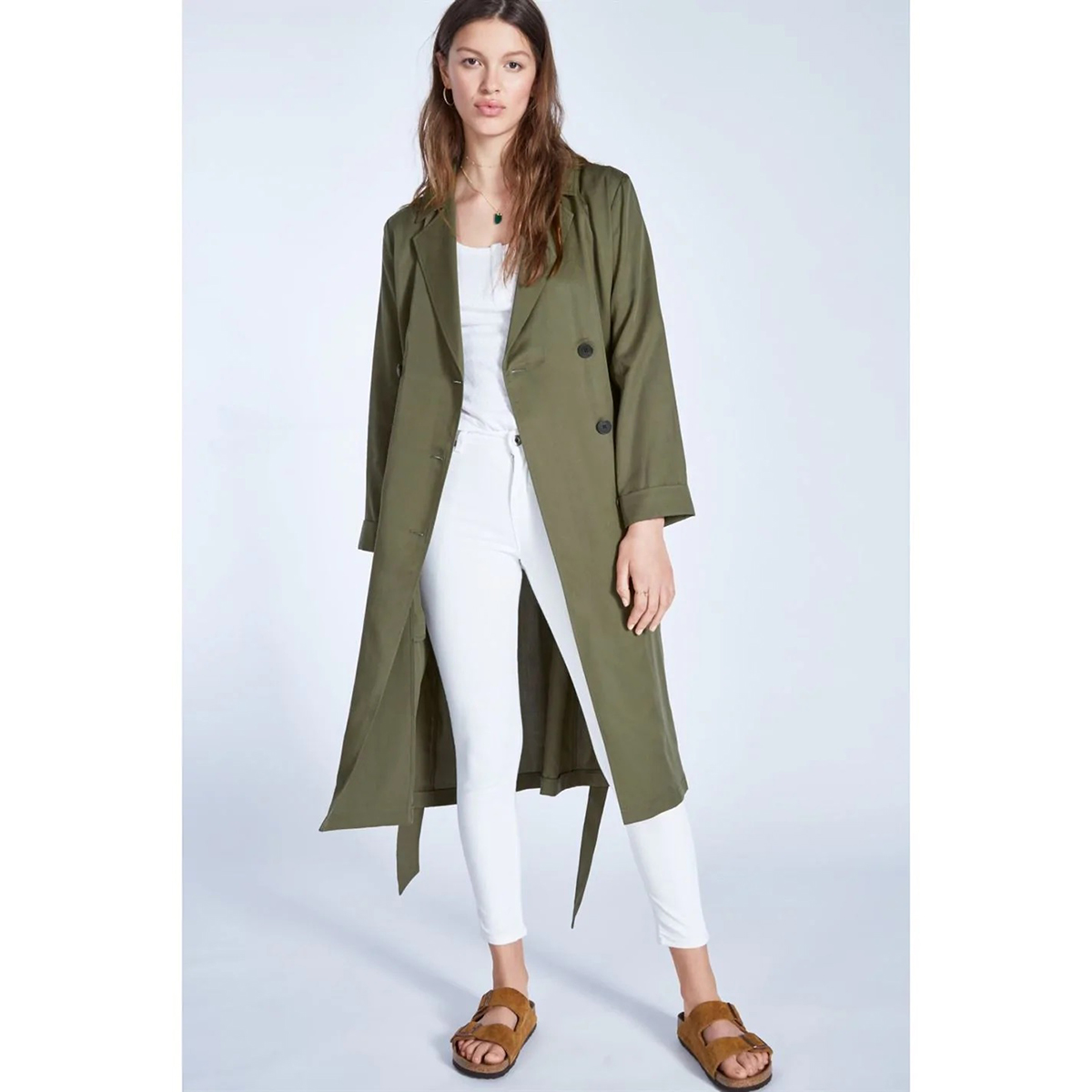 Jack wills store khaki coat