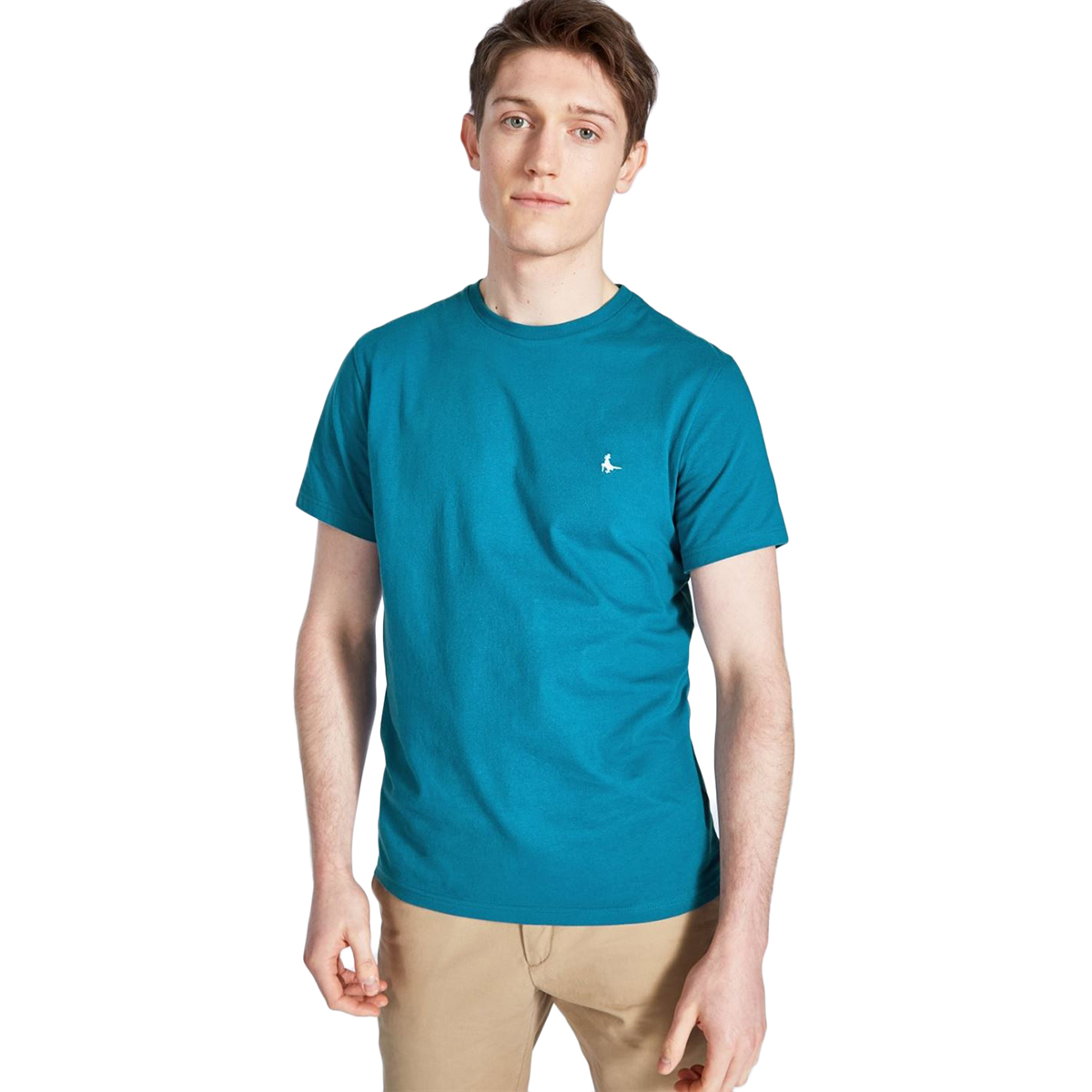 Jack Wills Men's Sandleford Short-Sleeve Tee - Blue, M