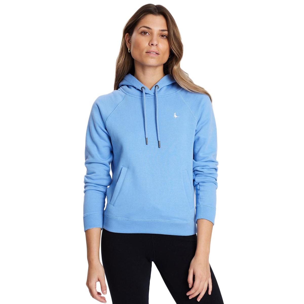 Jack Wills Women's Collingdon Raglan Hoodie - Blue, 4