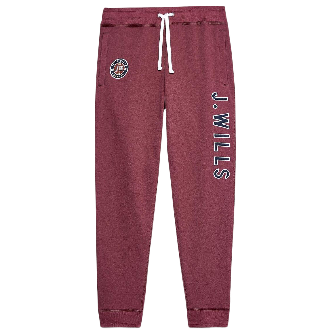 Jack Wills Men's Northwood Sweatpant - Red, L