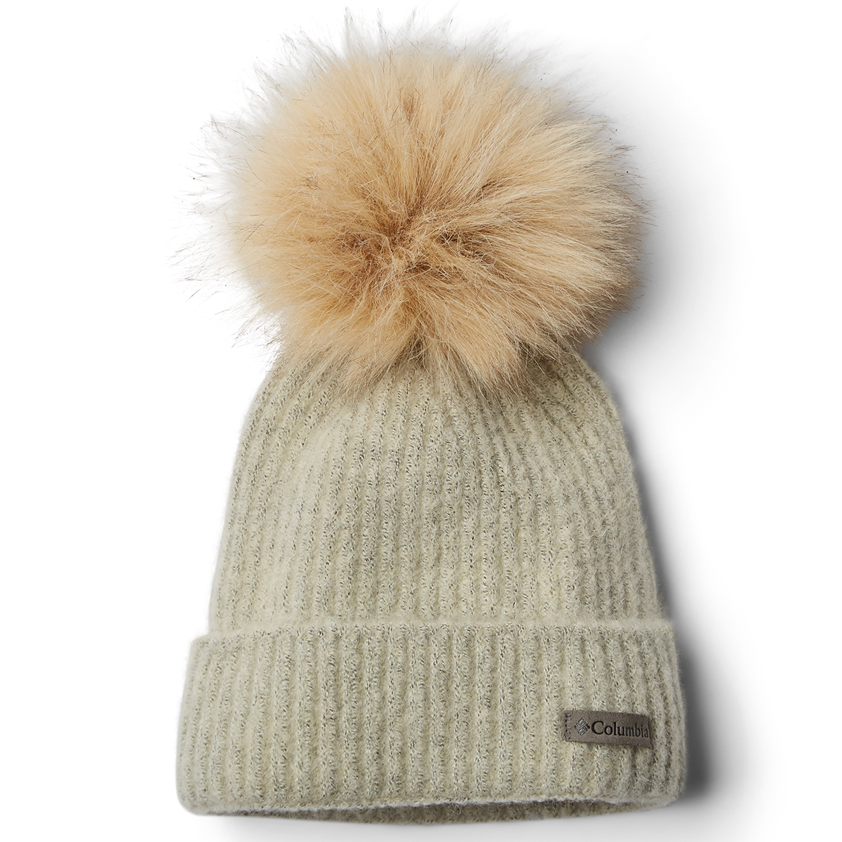 Columbia Women's Winter Blur Pom Pom Beanie - White, ONESIZE