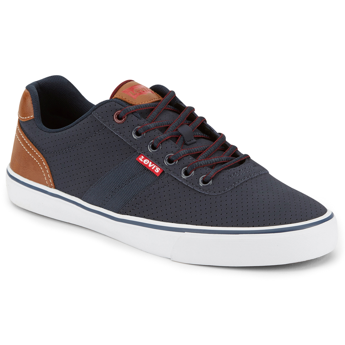 Levi's Men's Miles Perf Pu Shoe - Blue, 8