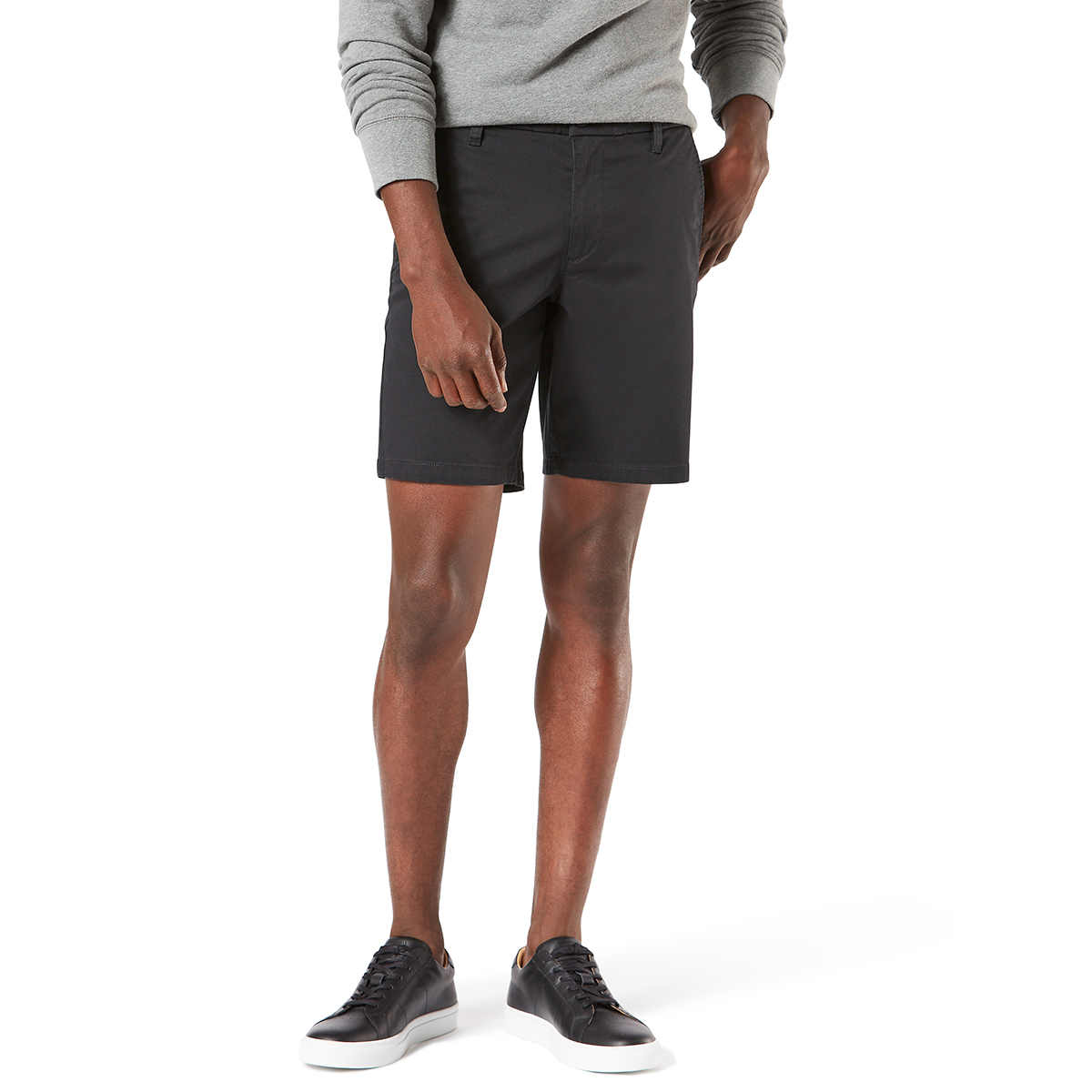 Dockers Men's Ultimate Straight Fit Short - Black, 33