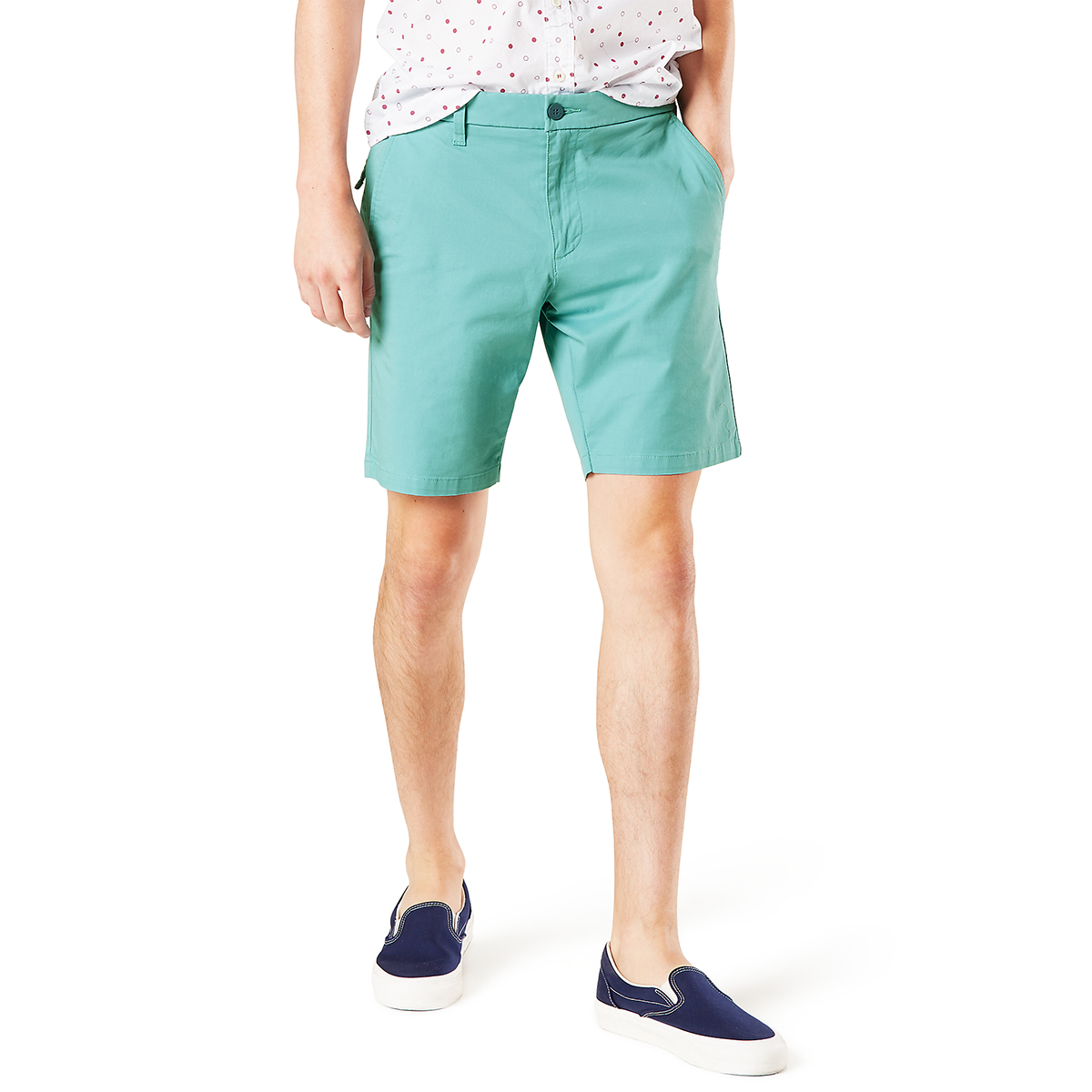 Dockers Men's Ultimate Straight Fit Short - Green, 38