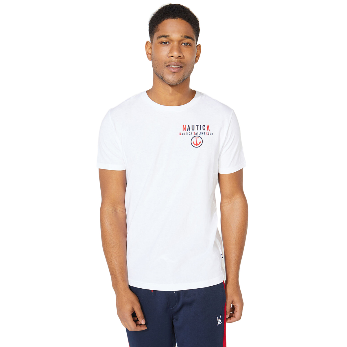 Nautica Men's Sailing 83 Graphic Tee - White, M