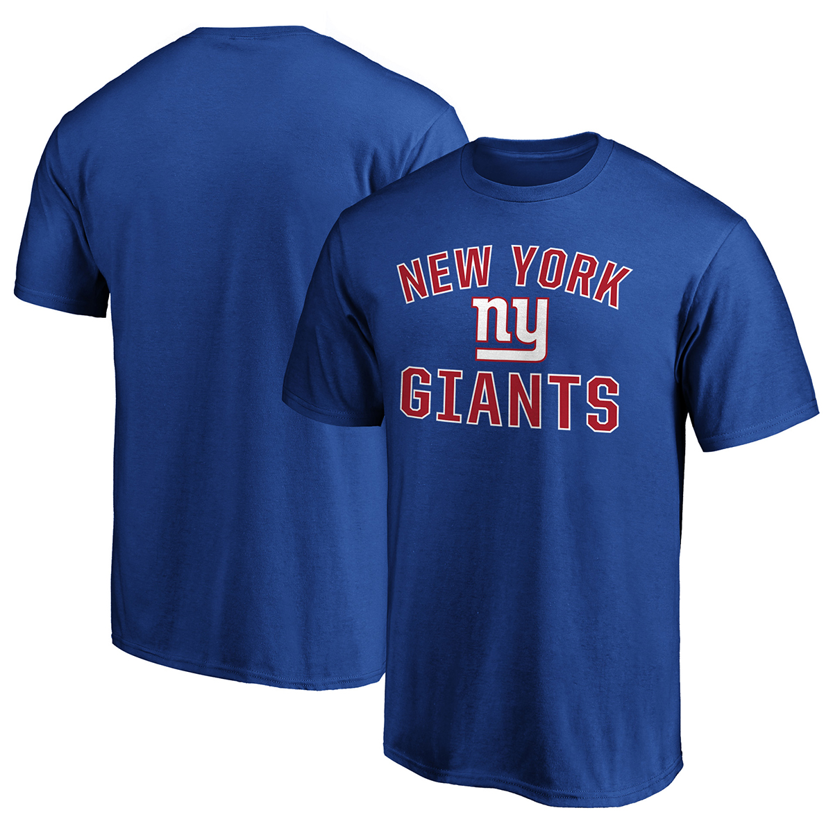 New York Giants Men's Short-Sleeve Victory Arch Tee - Blue, M