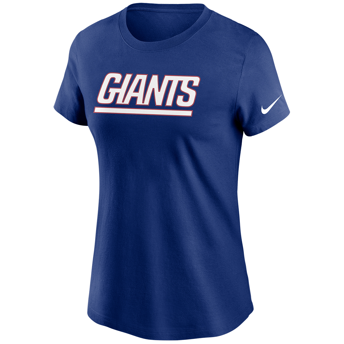 New York Giants Women's Nike Wordmark Short Sleeve Tee